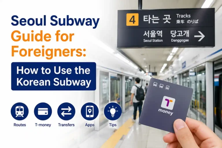 Seoul subway guide for foreign travelers